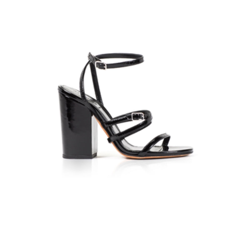 Strappy Ankle Wrap Sandals